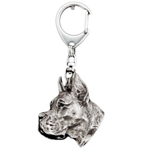 Great Dane I silver-plated keychain Art-Dog